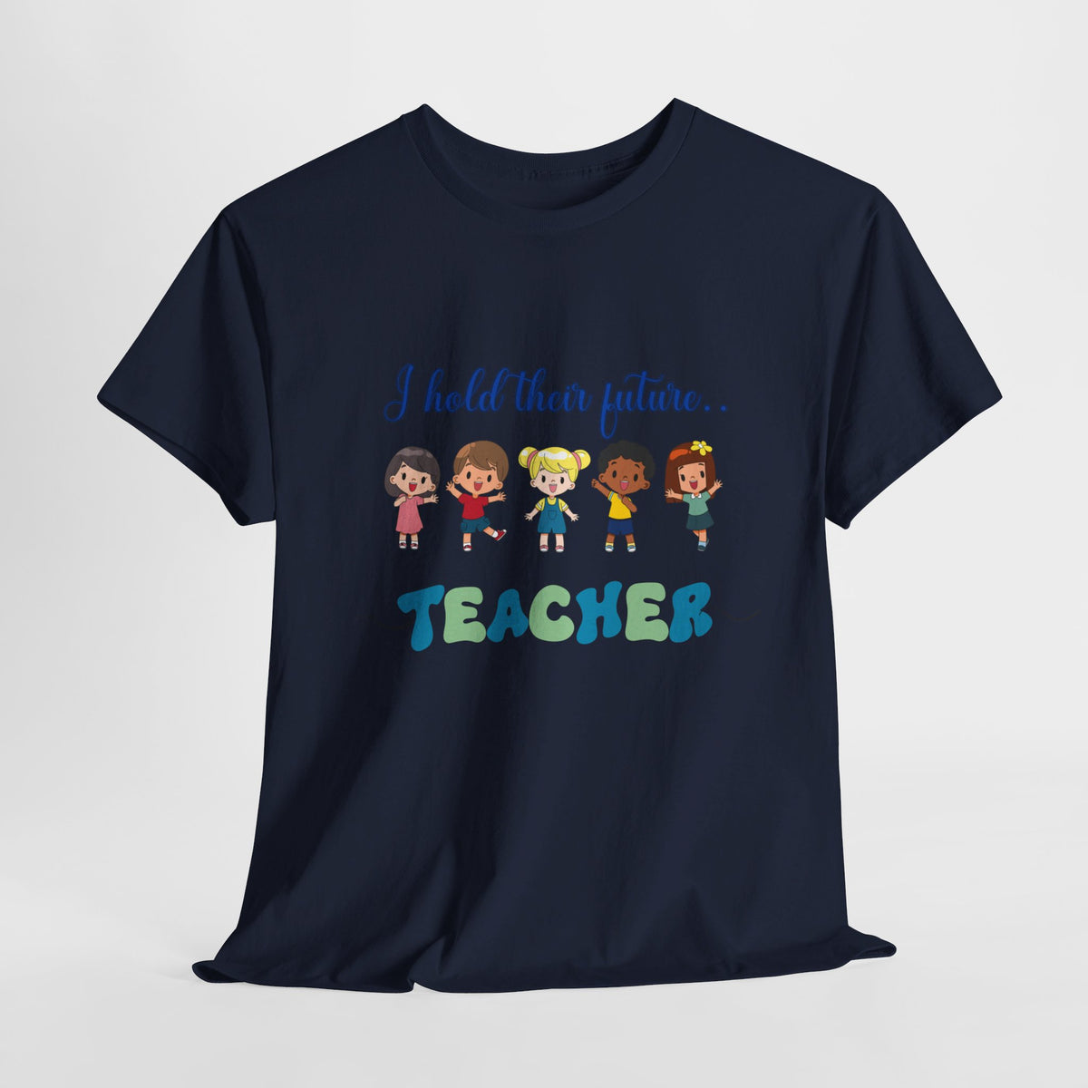 Teacher and Kids, Crewneck Tshirt