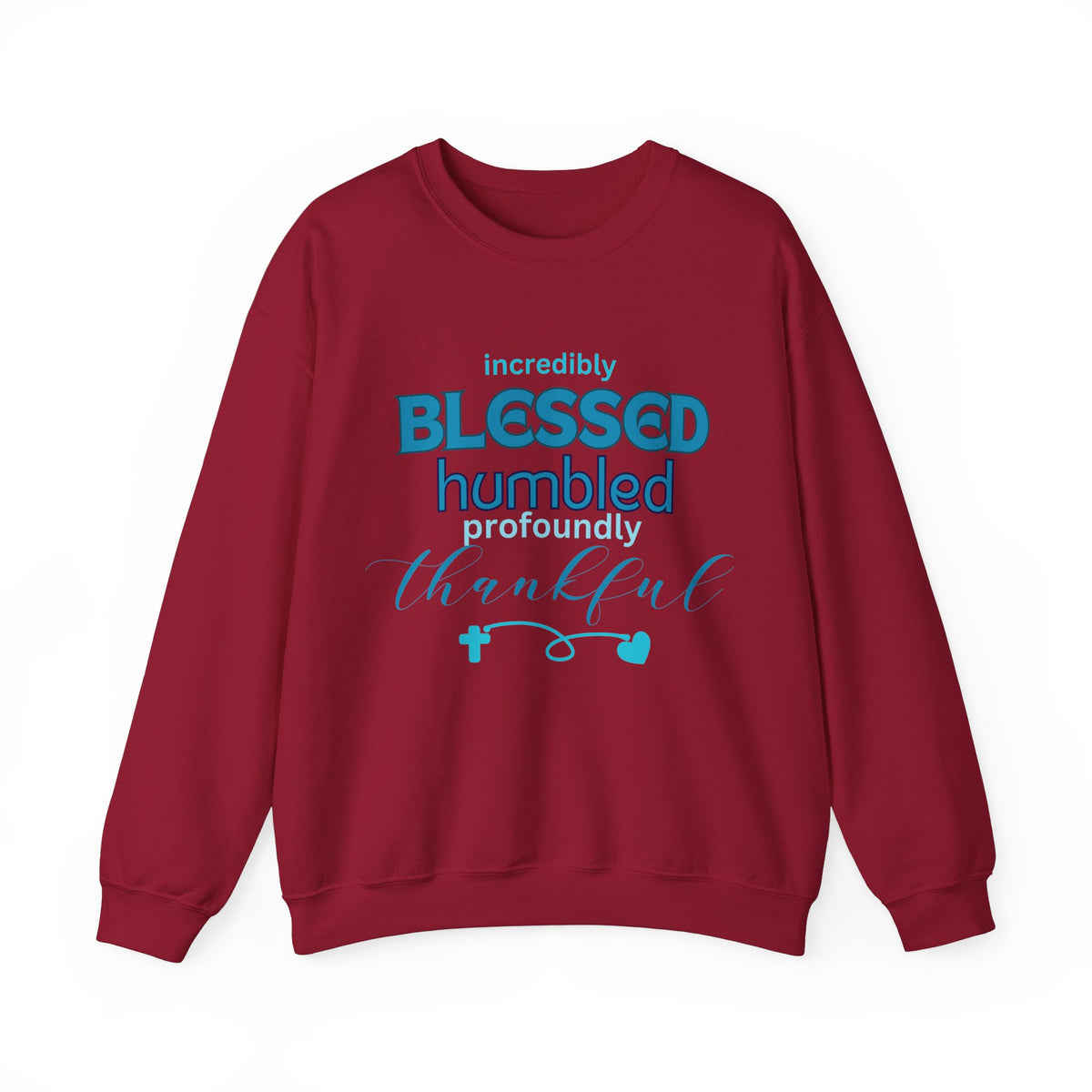 Blessed Humbled Thankful Crewneck Sweatshirt