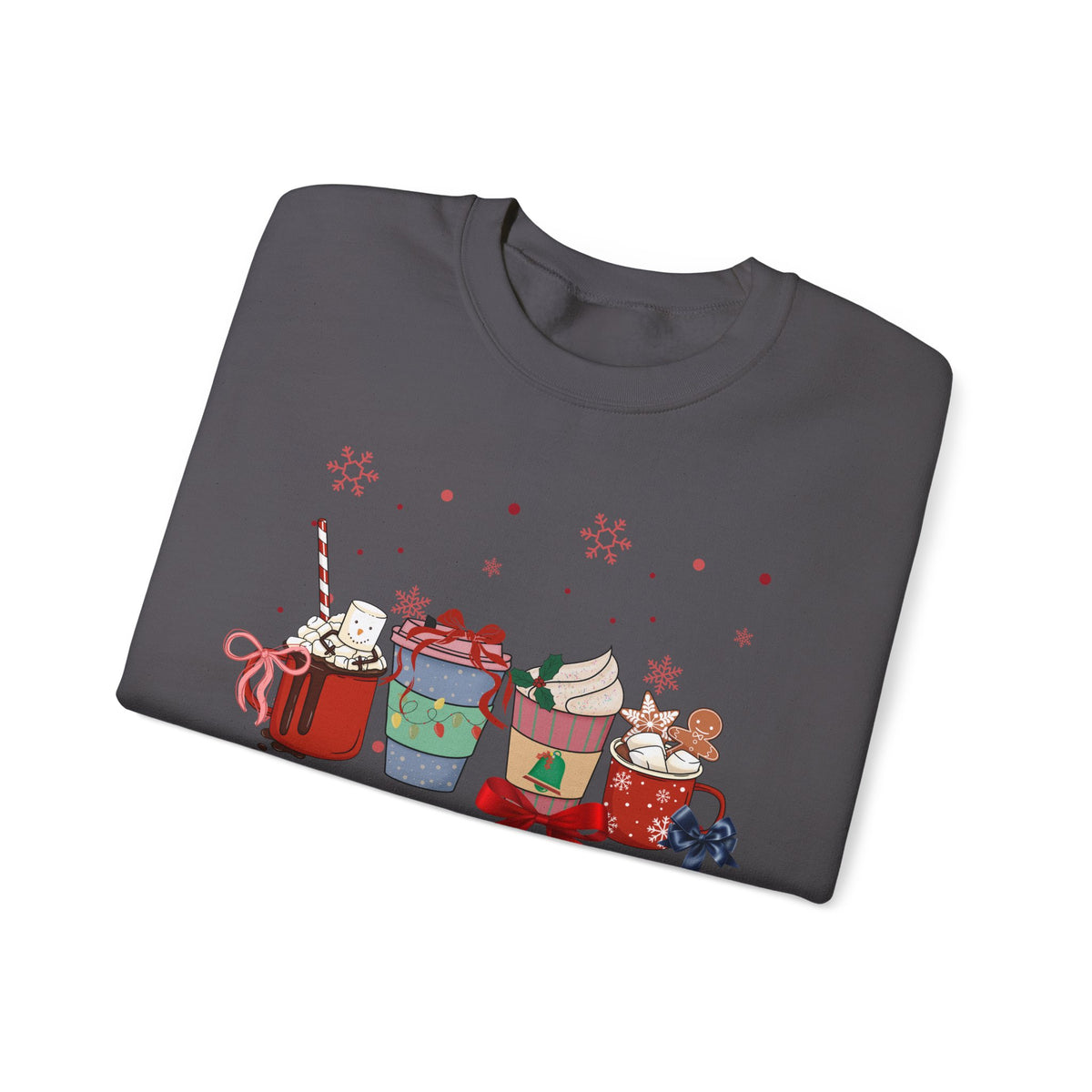 Christmas Drinks Crewneck Sweatshirt