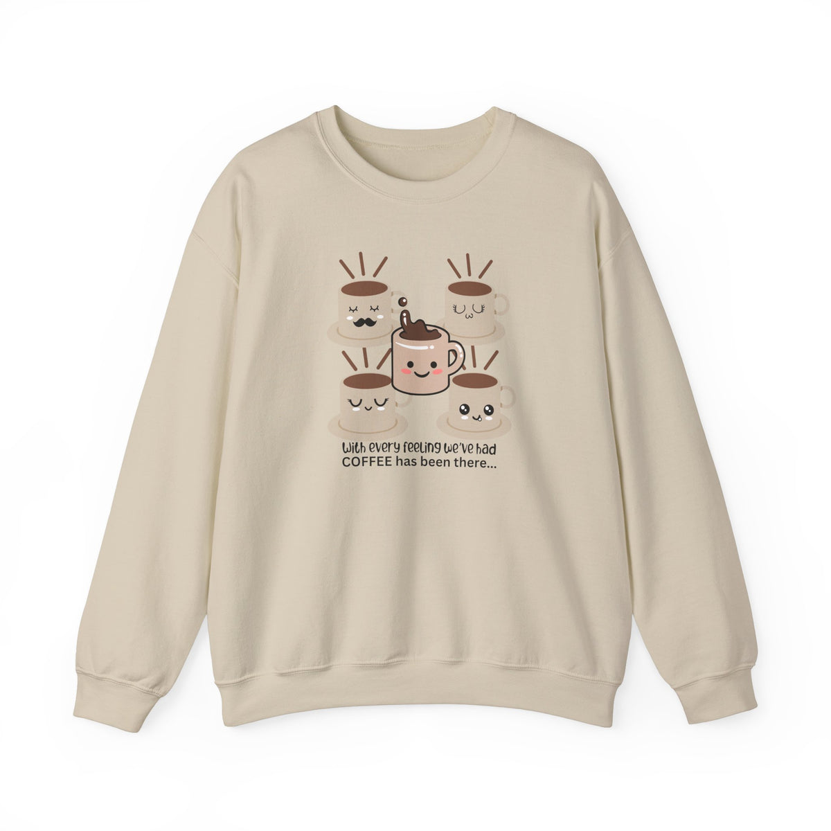 Love, Coffee Crewneck Sweatshirt