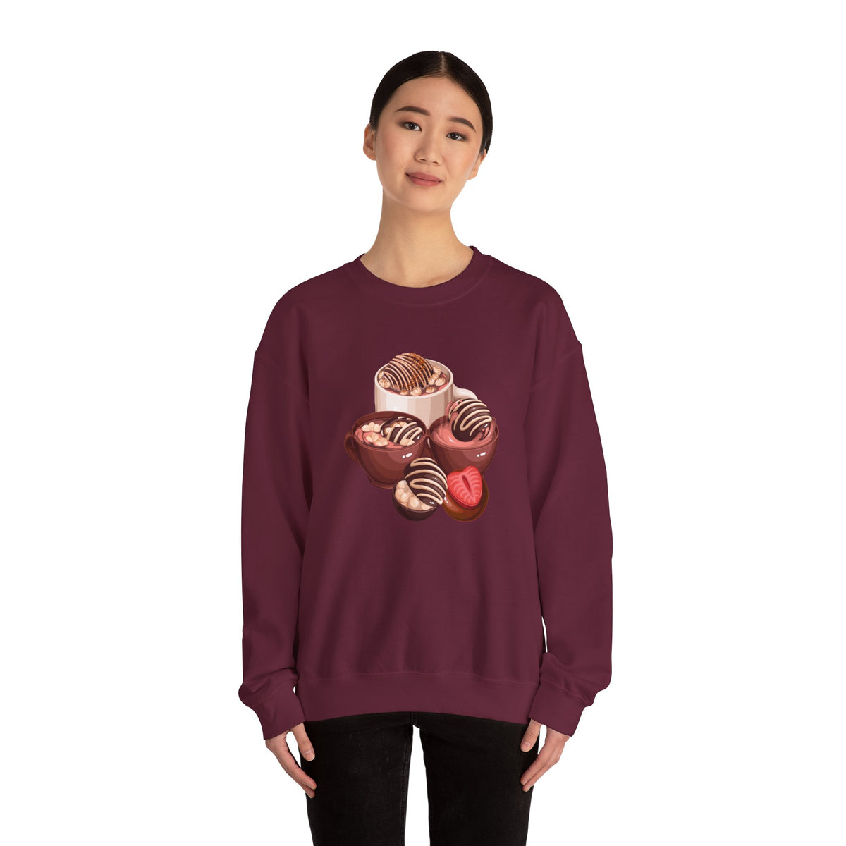 Love, Ice Cream Crewneck Sweatshirt