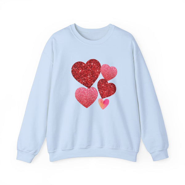 Hearts Crewneck Sweatshirt