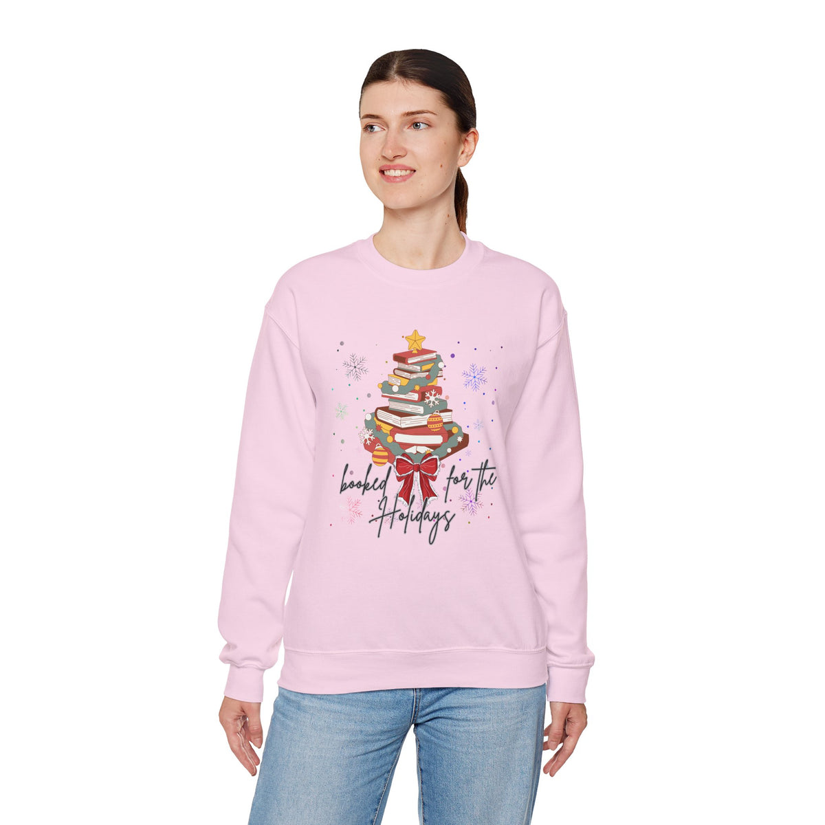 Booked for the Holidays Crewneck Sweatshirt