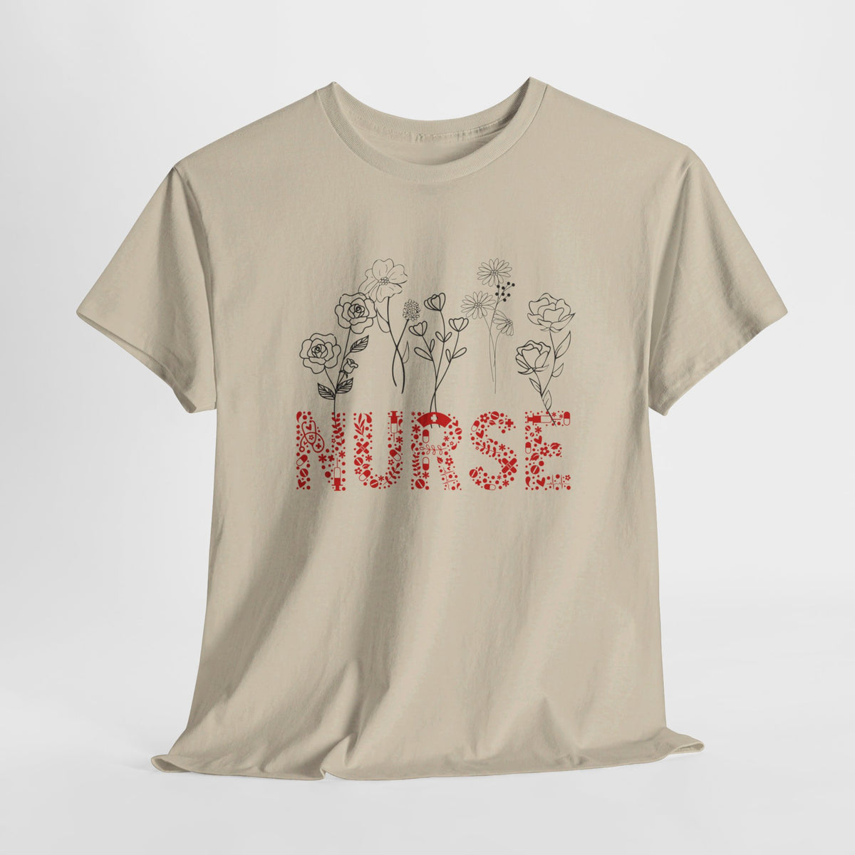 Nurse Flower Tshirt