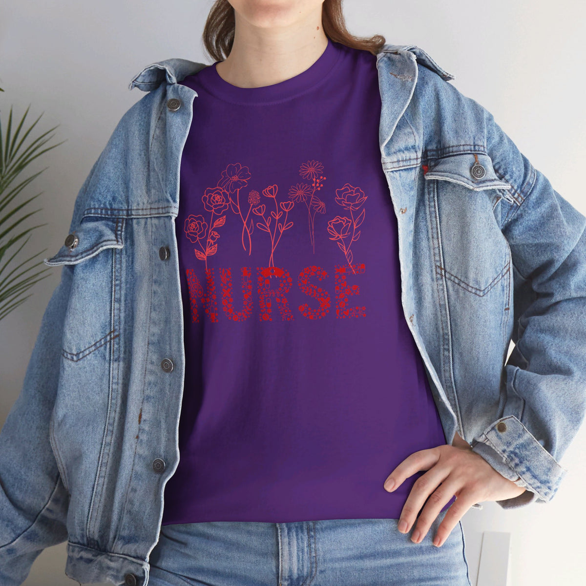 Nurse Flower Tshirt