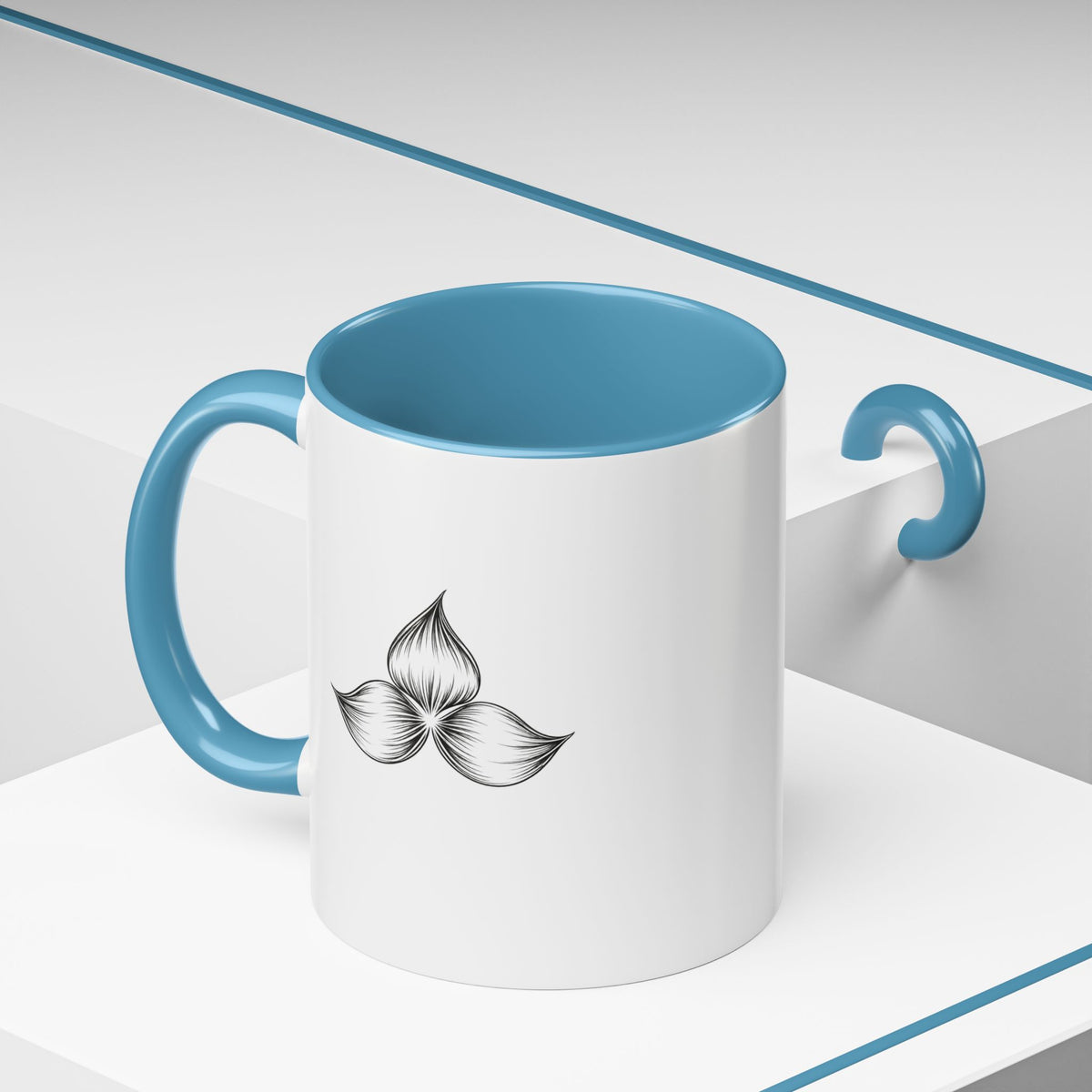Inspirational Floral Coffee Mug — "Your Second Chance Is Just Beginning"