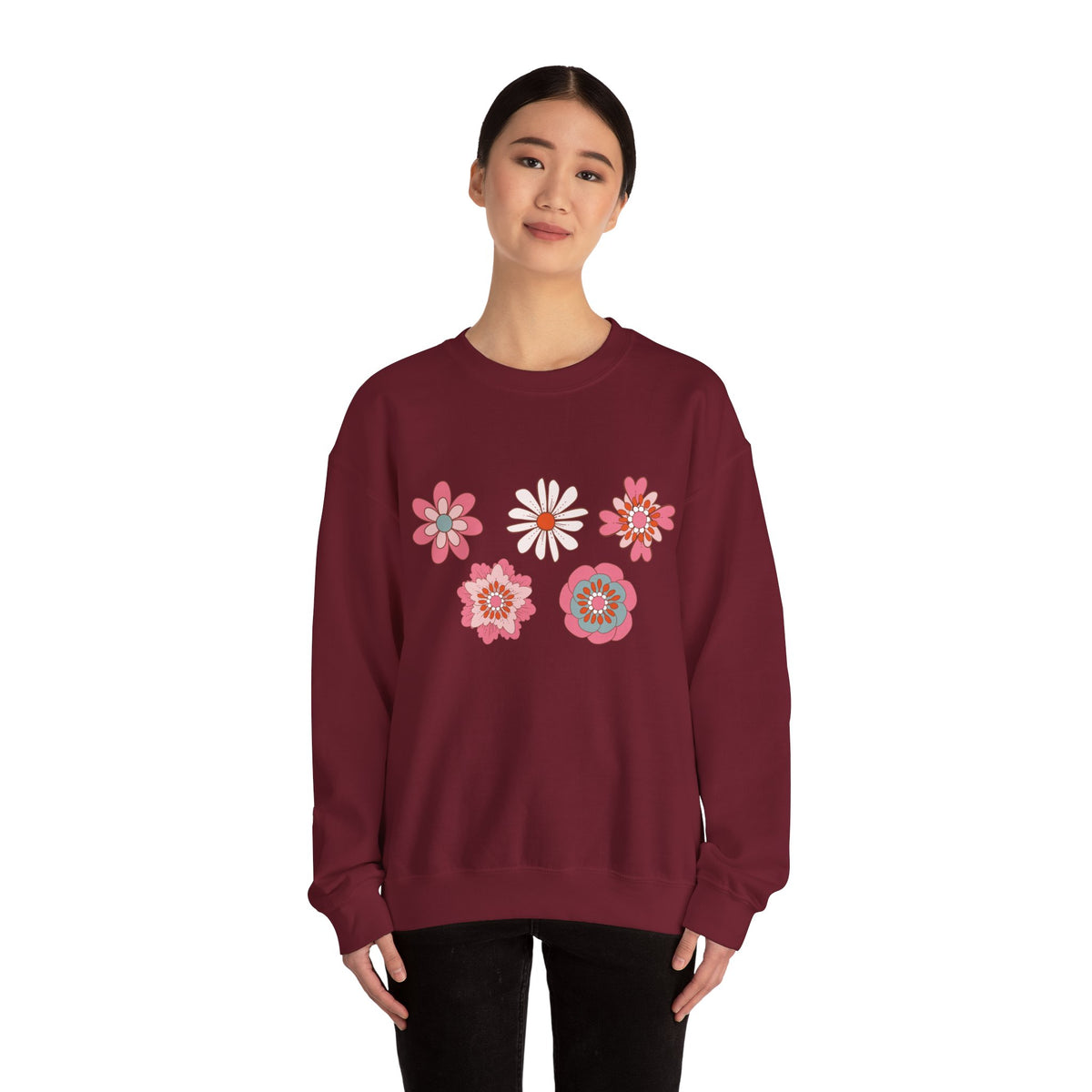 Flower Crewneck Sweatshirt