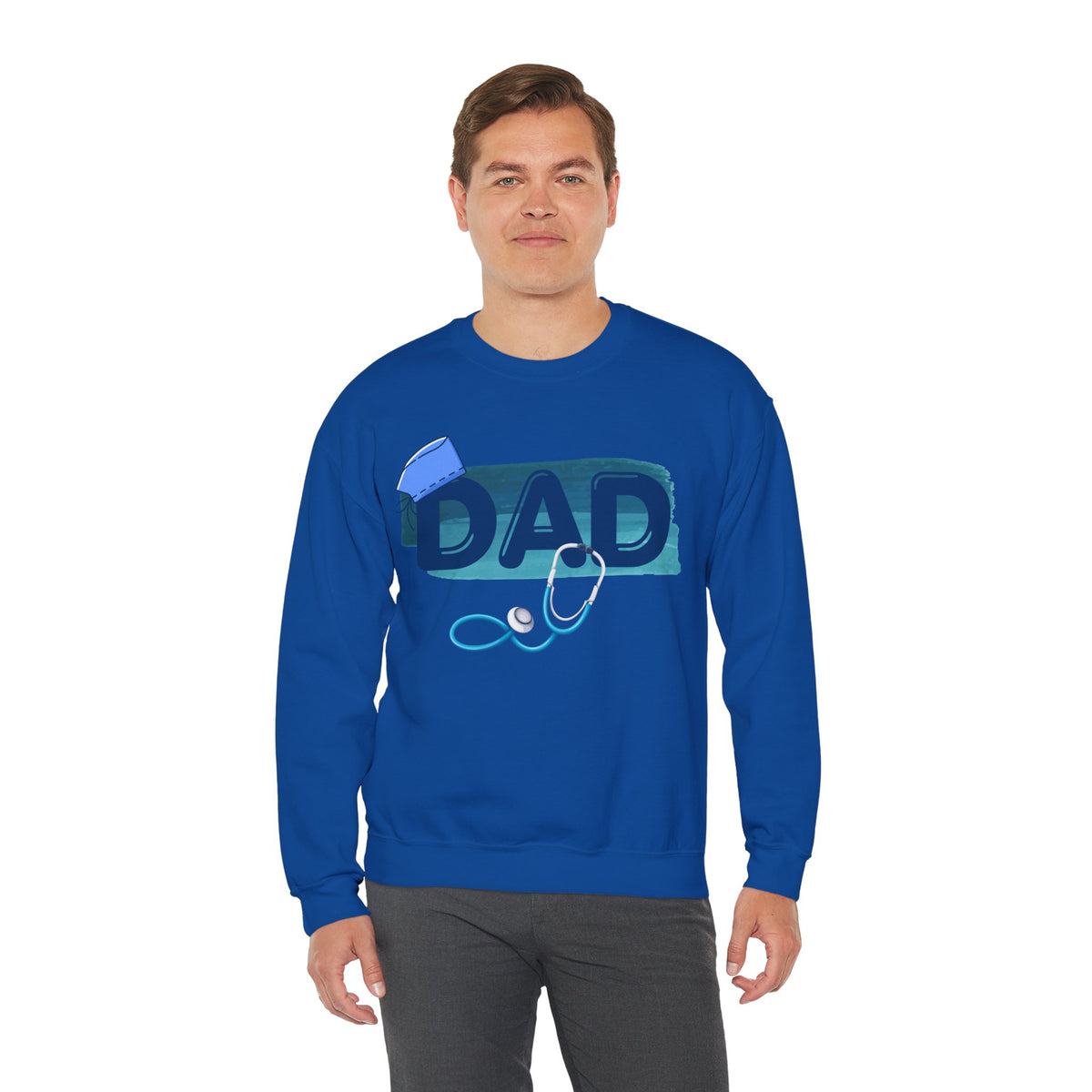 Doctor Dad Crewneck Sweatshirt