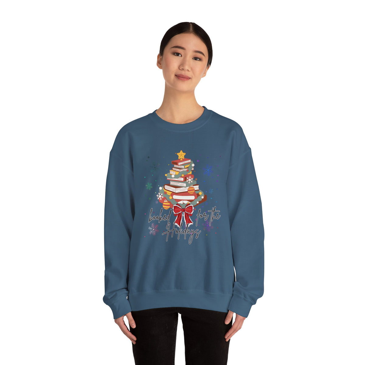 Booked for the Holidays Crewneck Sweatshirt