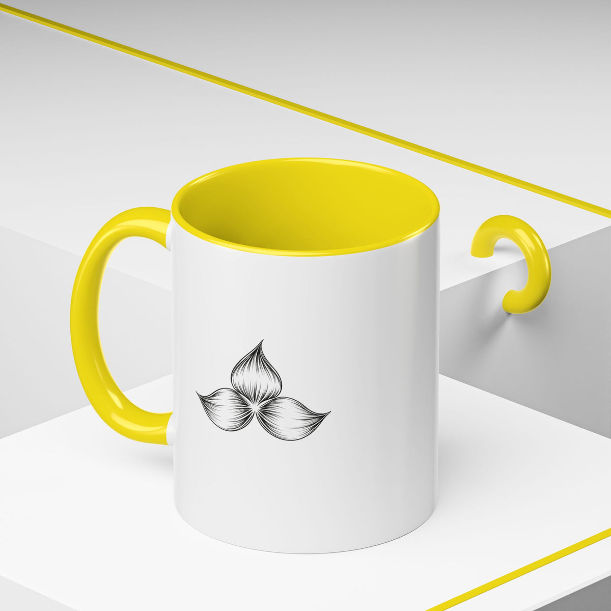 Coffee Mug — "You Also Need You" Floral Self-Care Accent Mug (11/15oz)