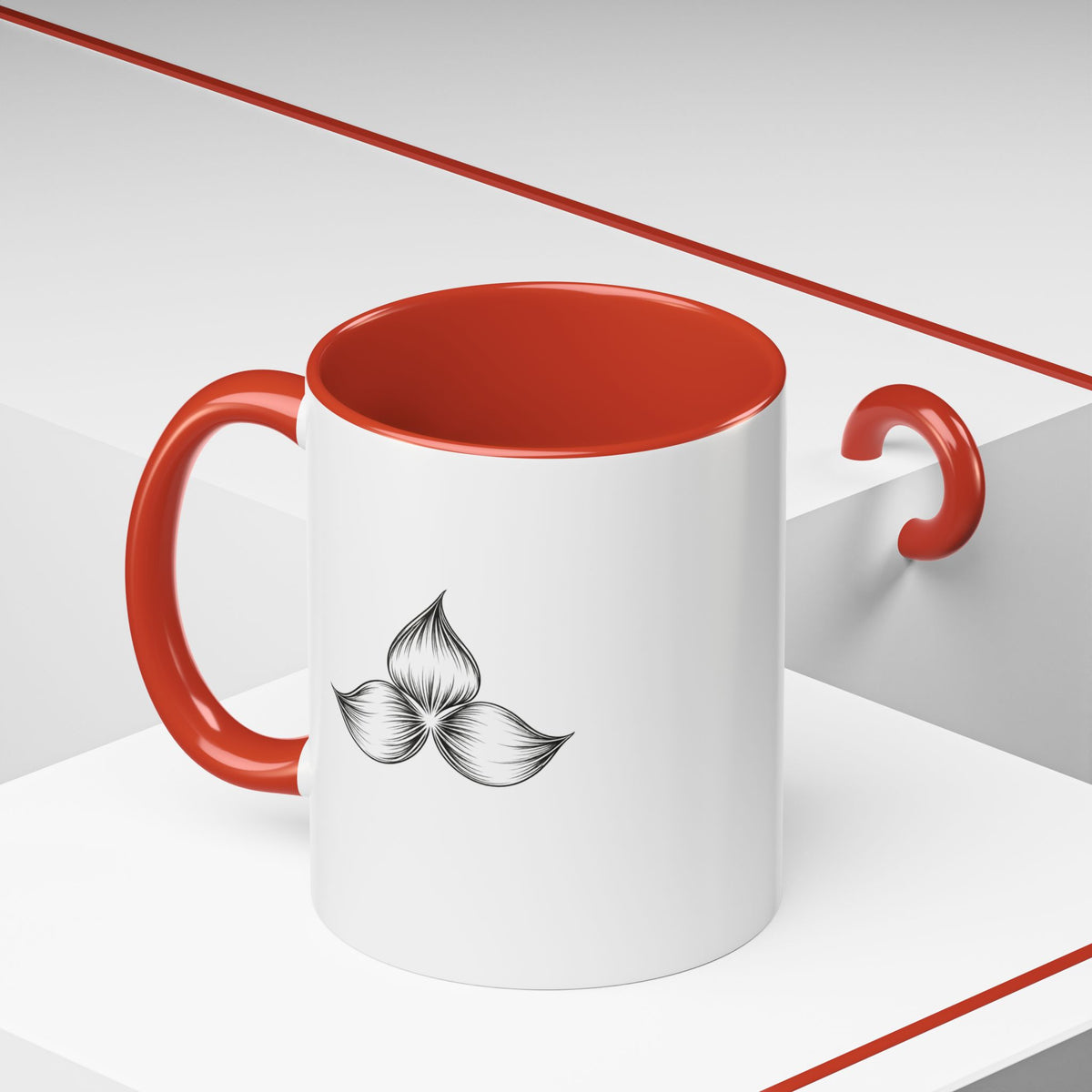 Inspirational Floral Coffee Mug — "Your Second Chance Is Just Beginning"