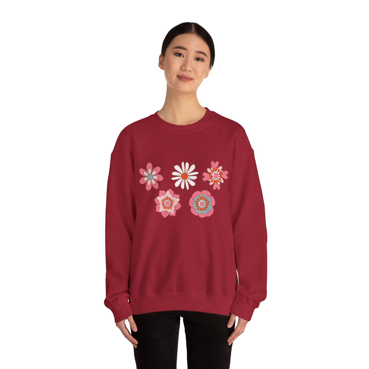 Flower Crewneck Sweatshirt