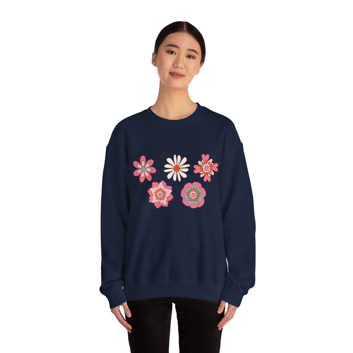 Flower Crewneck Sweatshirt