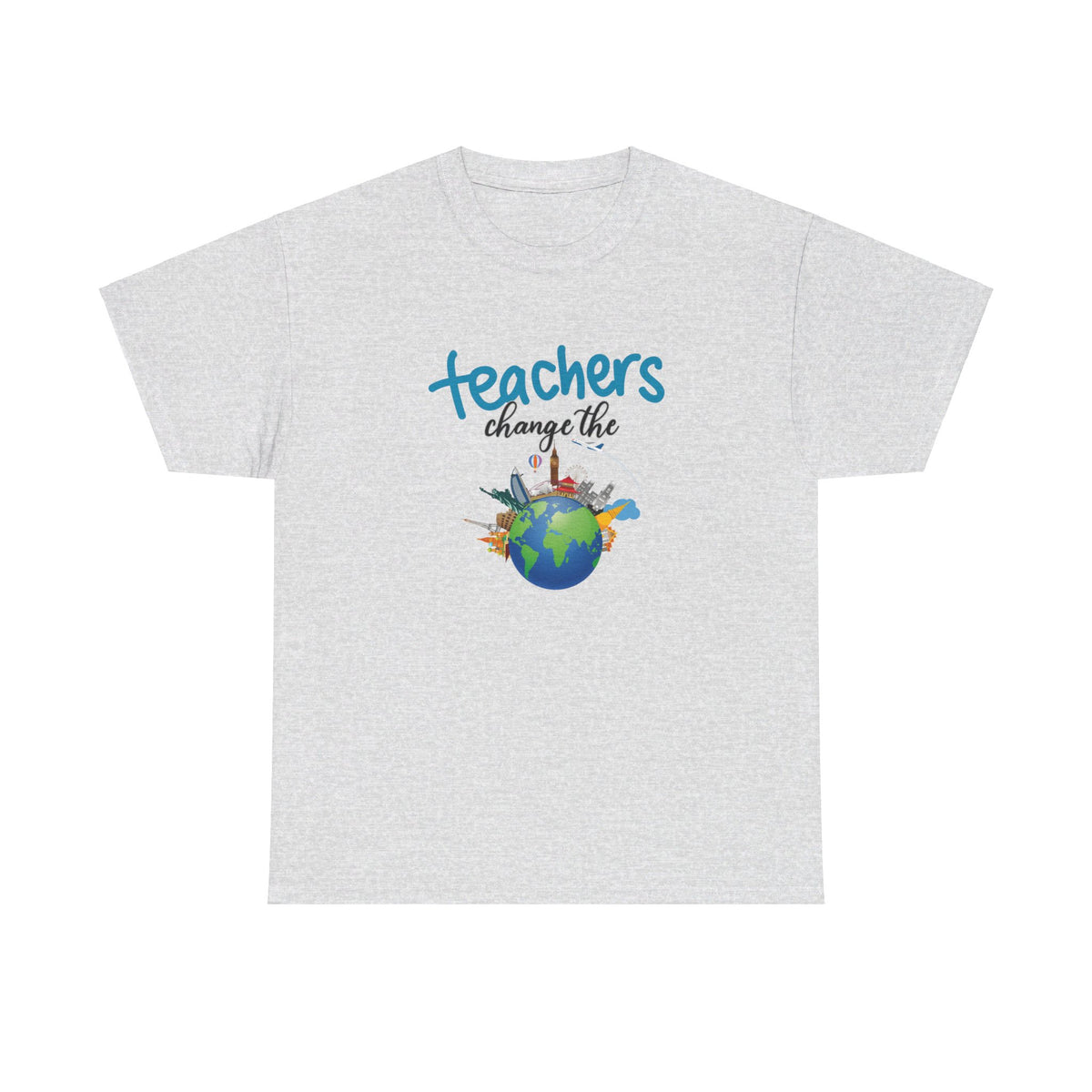 Teachers Changes the World, Crewneck Tshirt