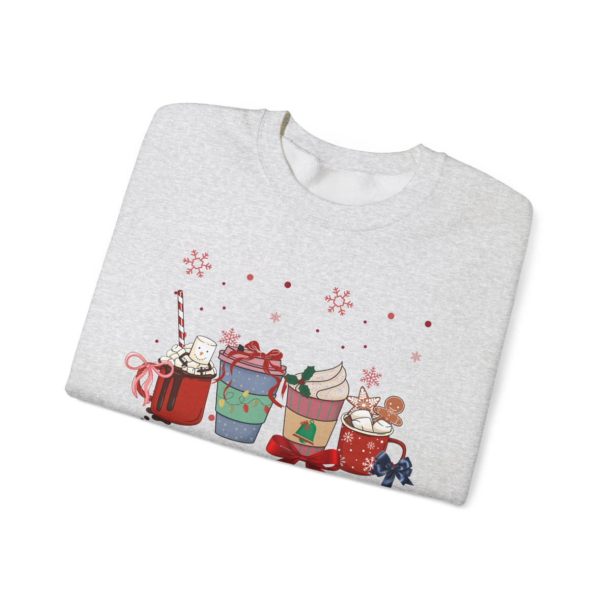 Christmas Drinks Crewneck Sweatshirt