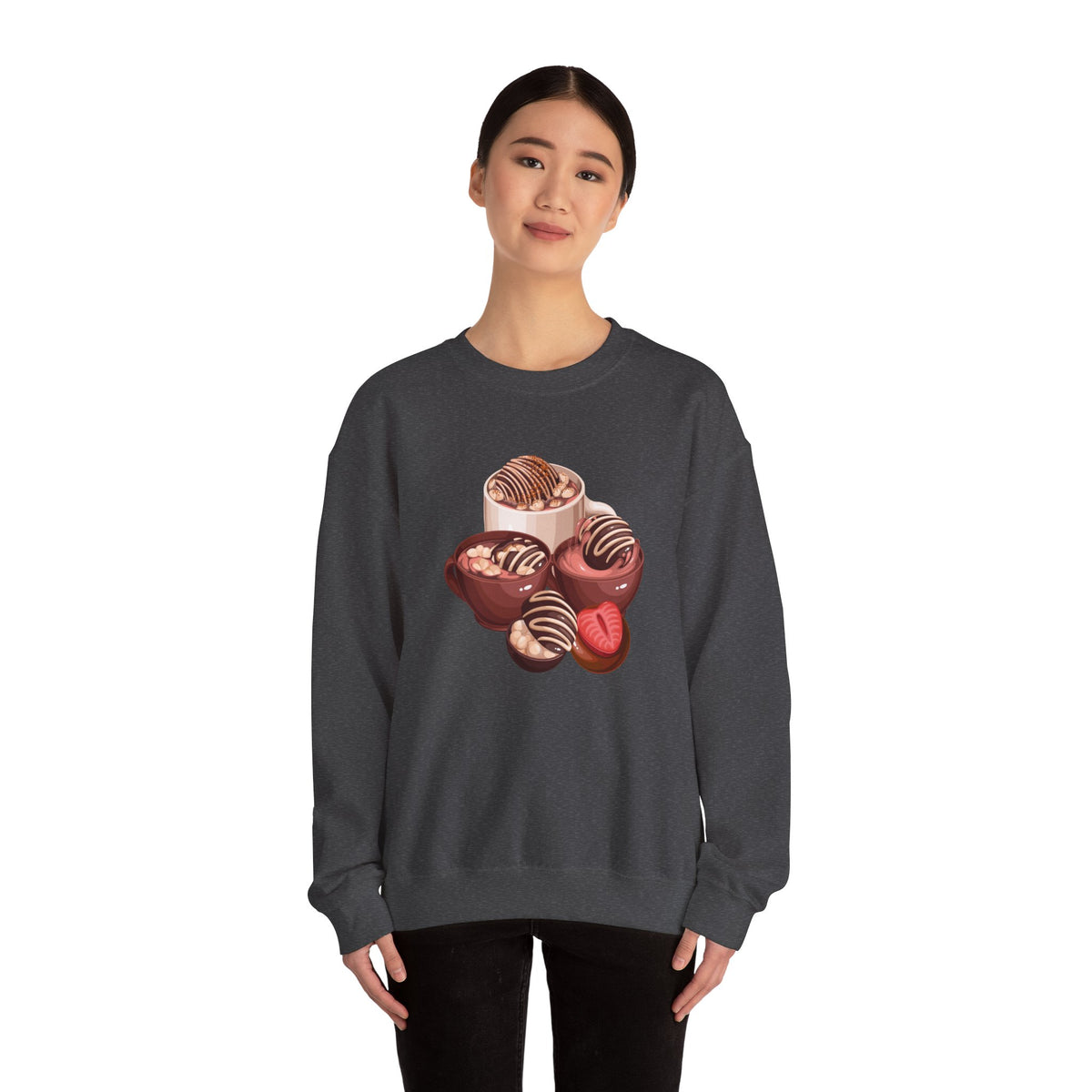 Love, Ice Cream Crewneck Sweatshirt