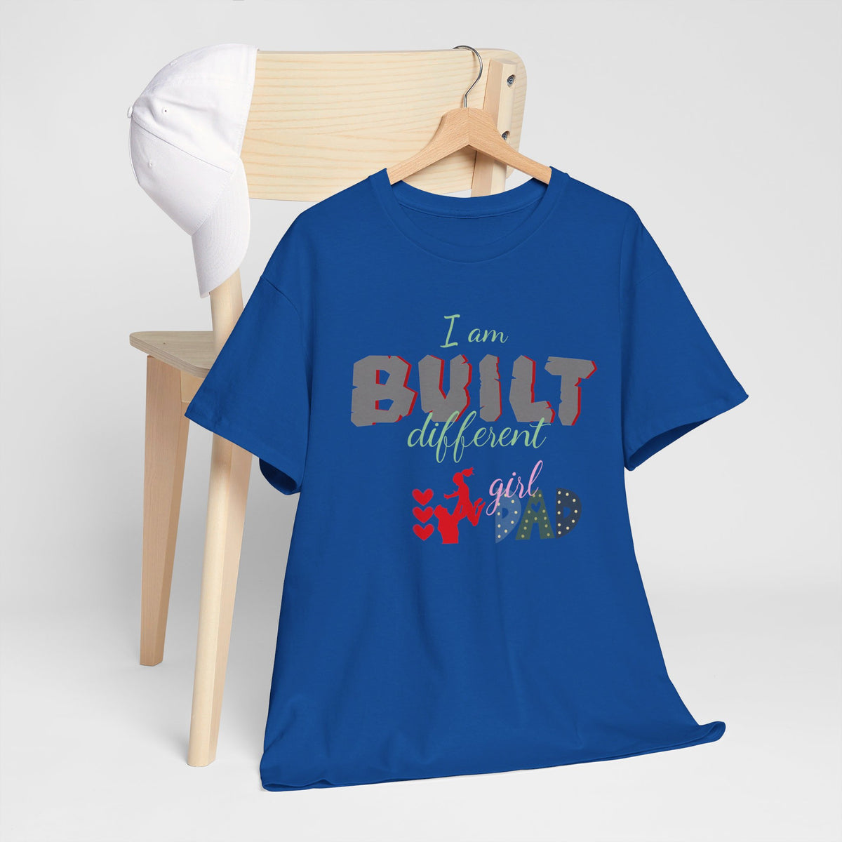 "I Am Built Different" Girl Dad T-shirt