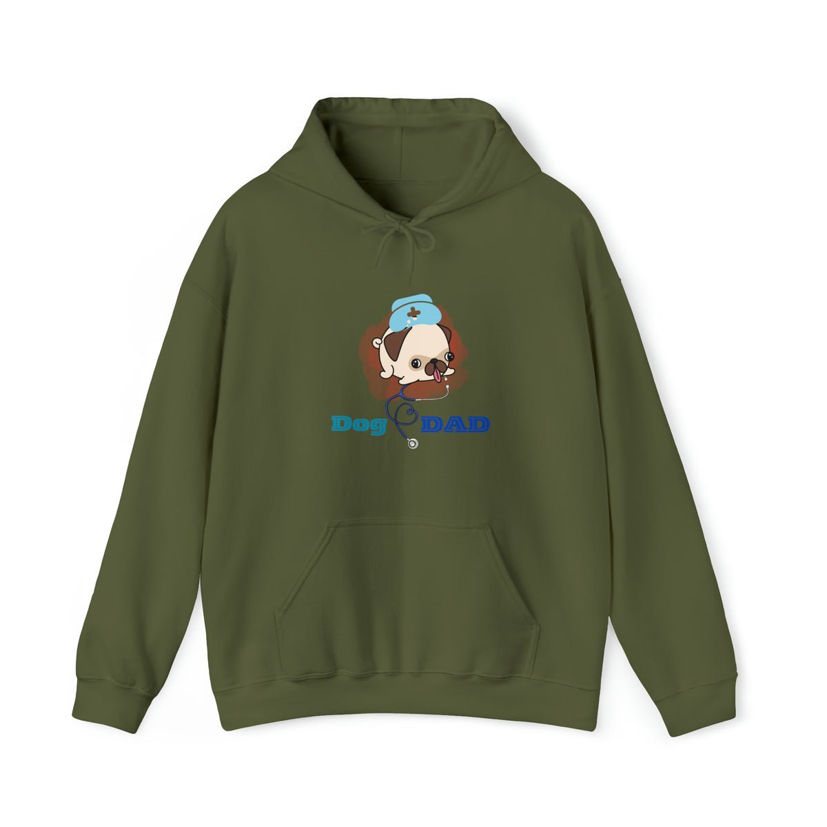 Dog Dad Hooded Sweatshirt