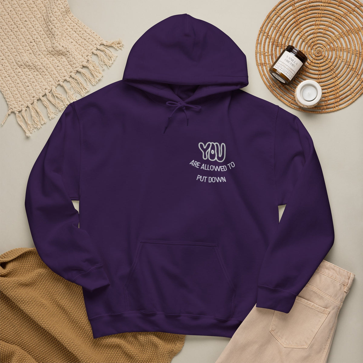 You Are Allowed to Put Down Your Cape Hoodie