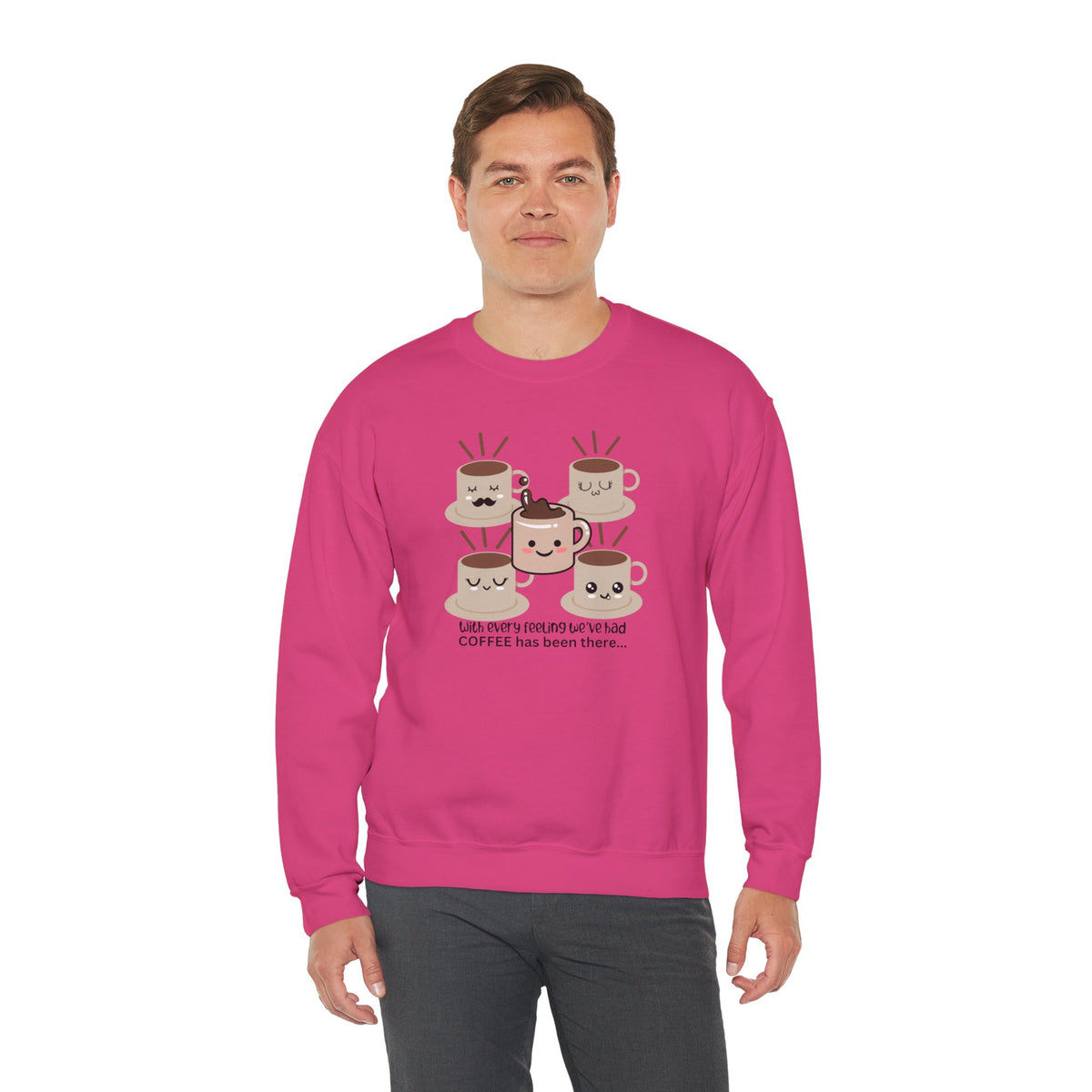 Love, Coffee Crewneck Sweatshirt