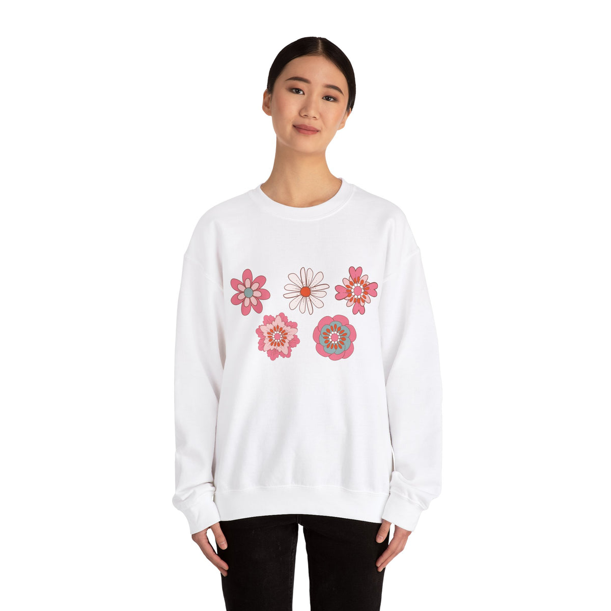 Flower Crewneck Sweatshirt