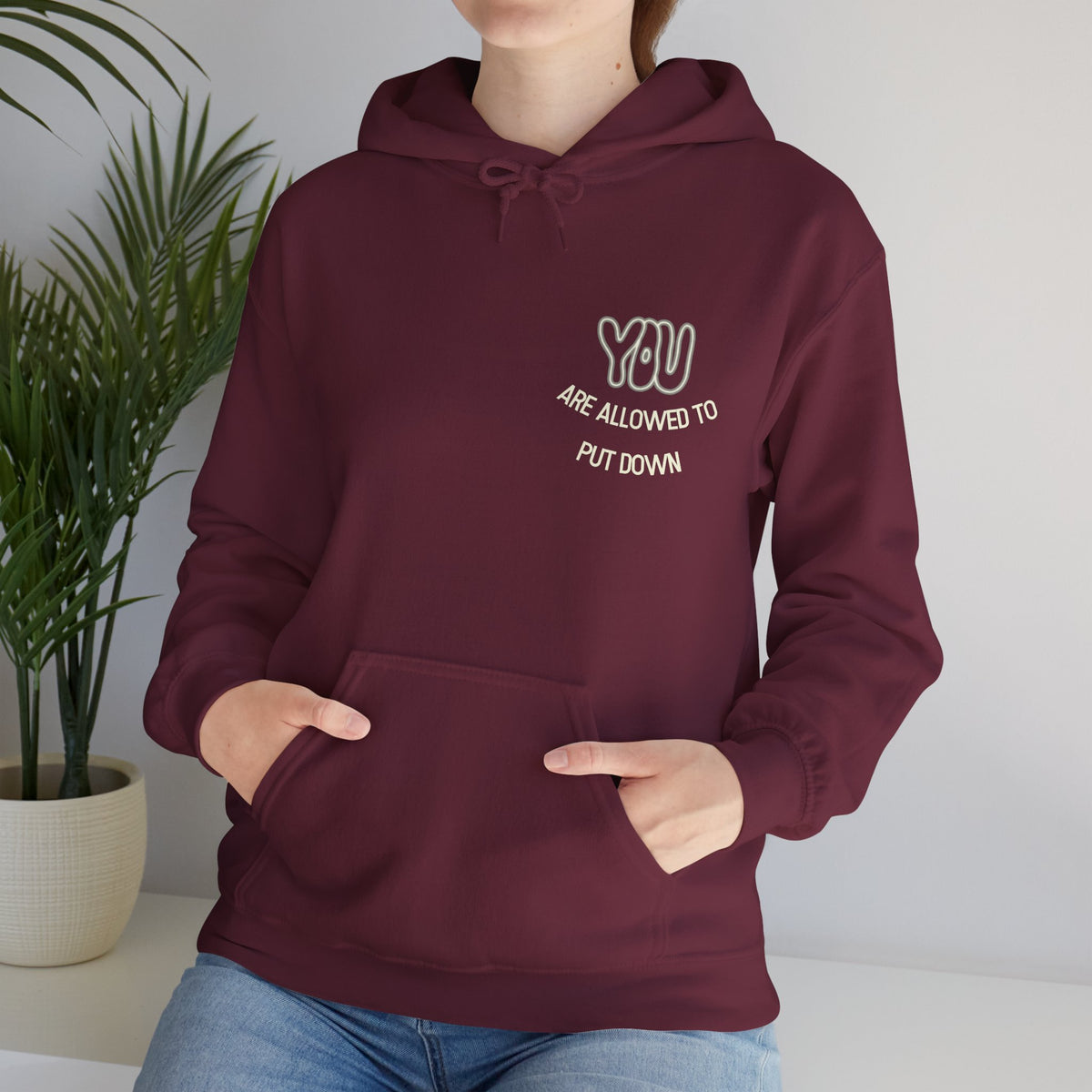 You Are Allowed to Put Down Your Cape Hoodie