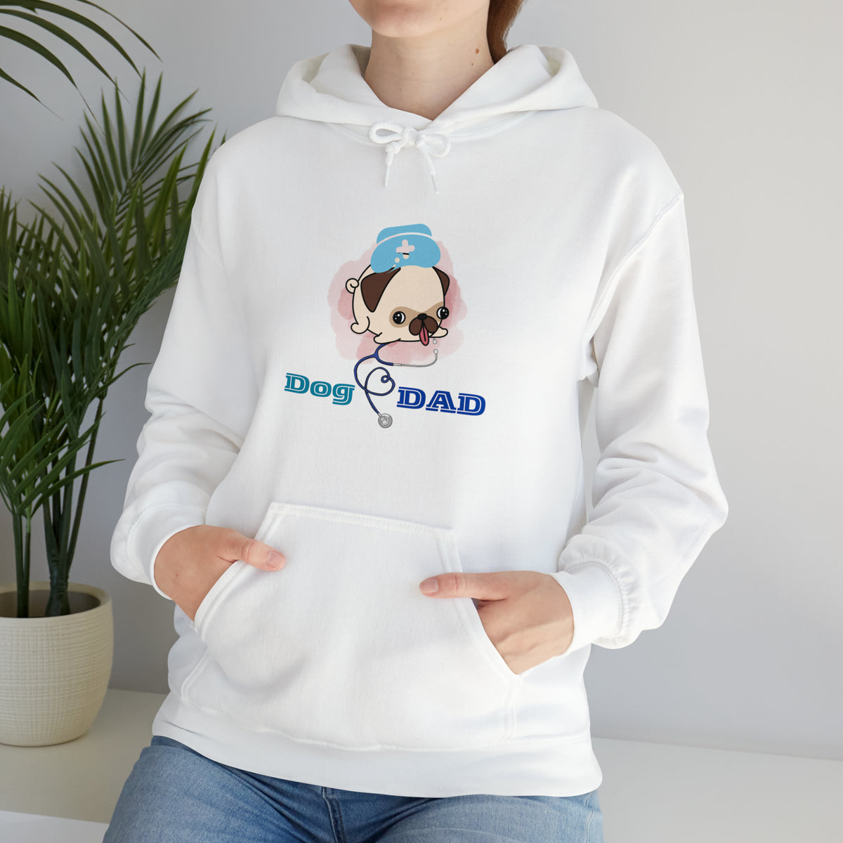 Dog Dad Hooded Sweatshirt