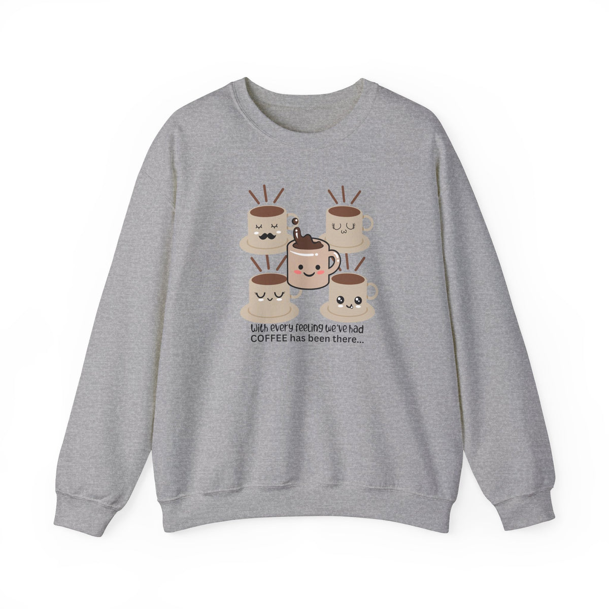 Love, Coffee Crewneck Sweatshirt