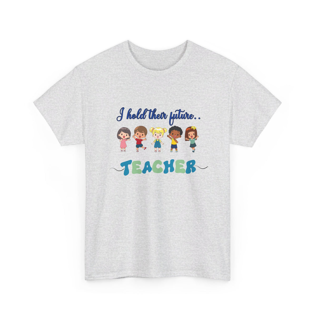 Teacher and Kids, Crewneck Tshirt