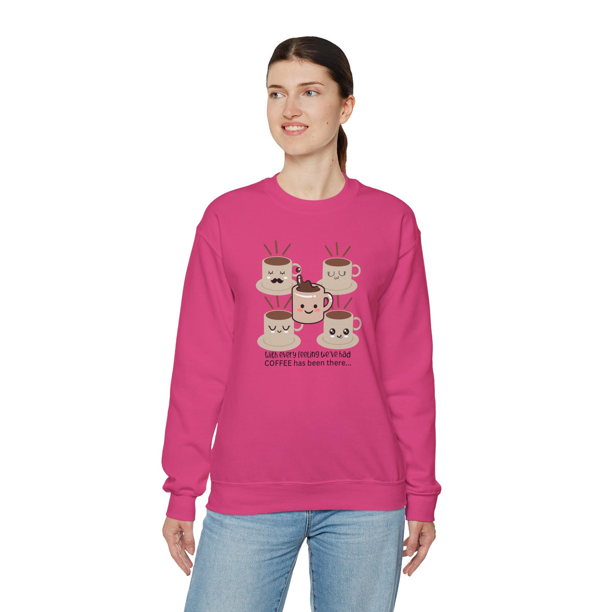 Love, Coffee Crewneck Sweatshirt