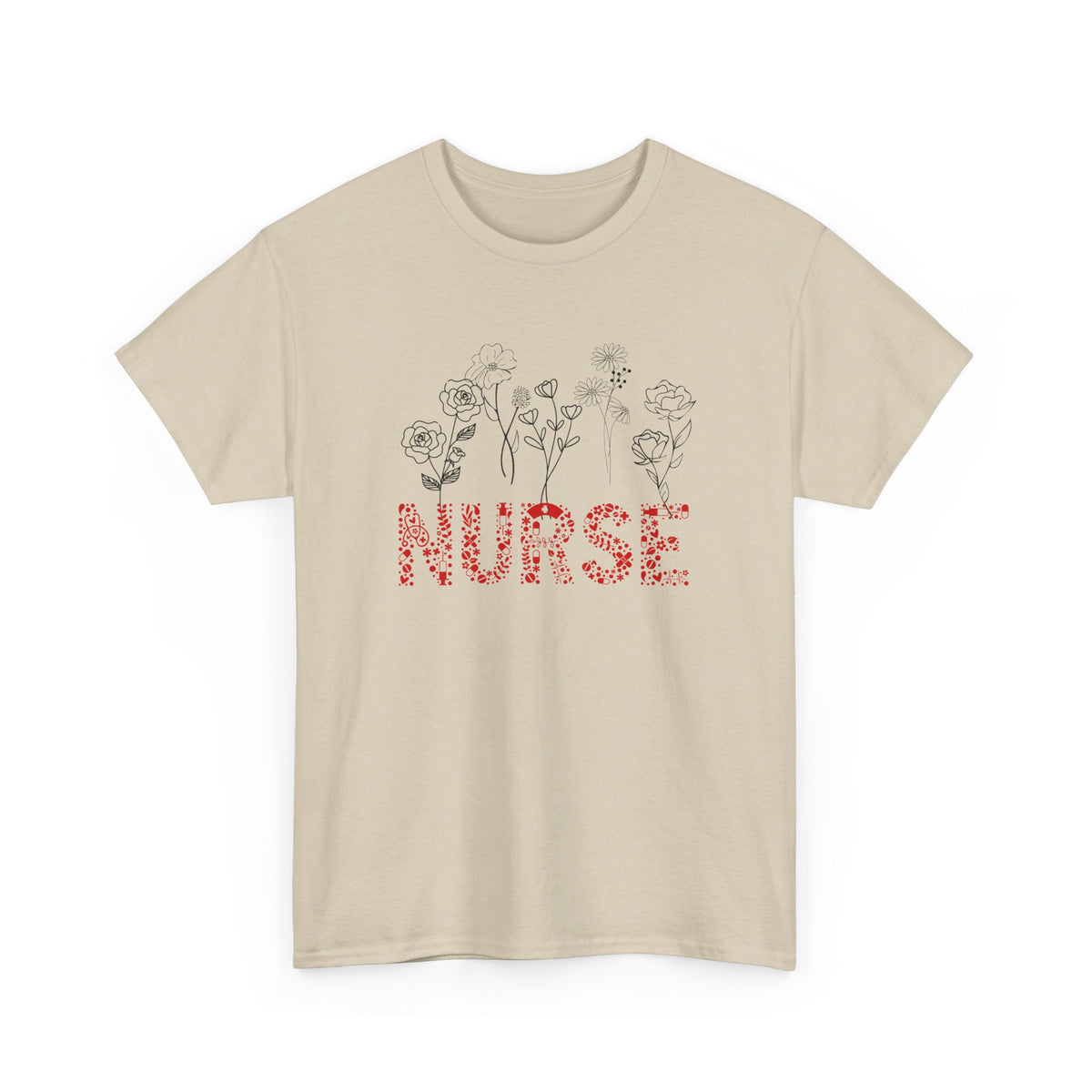 Nurse Flower Tshirt