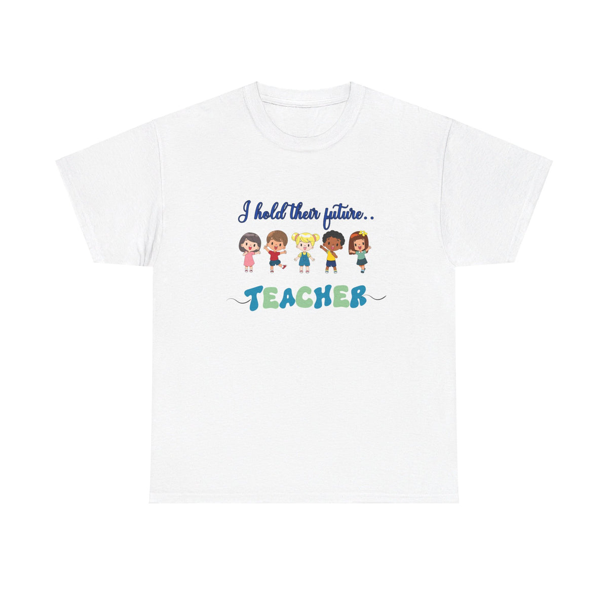 Teacher and Kids, Crewneck Tshirt