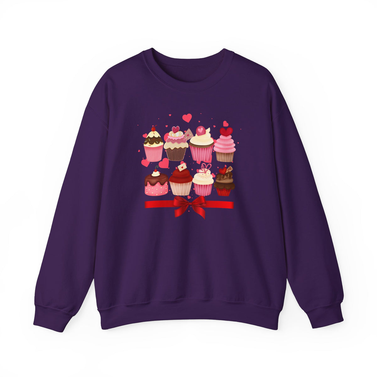 Love, Cupcakes Crewneck Sweatshirt