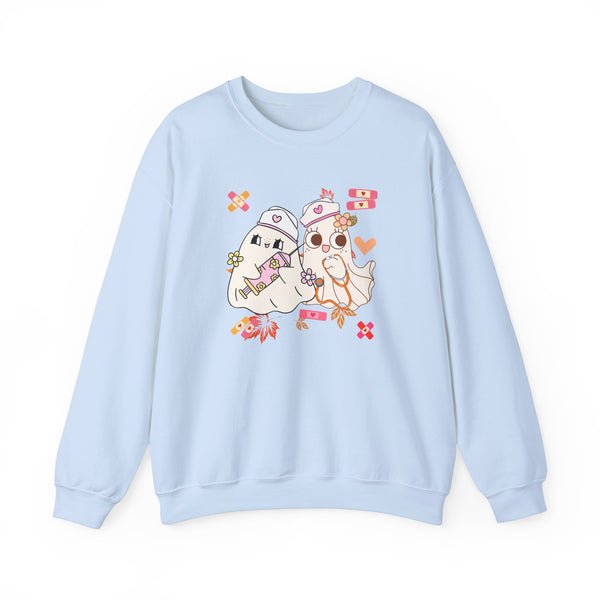 Nurse Ghost Crewneck Sweatshirt