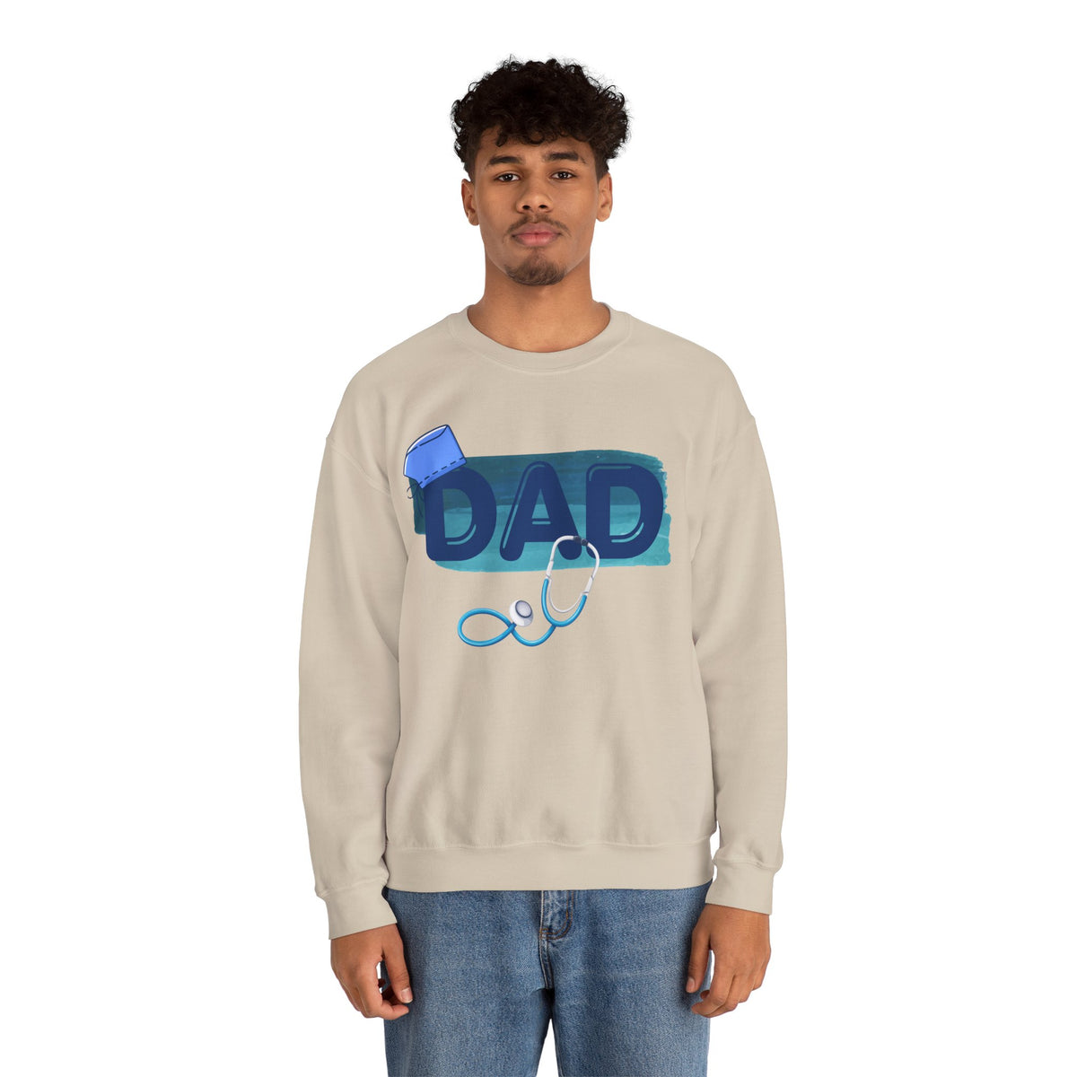 Doctor Dad Crewneck Sweatshirt