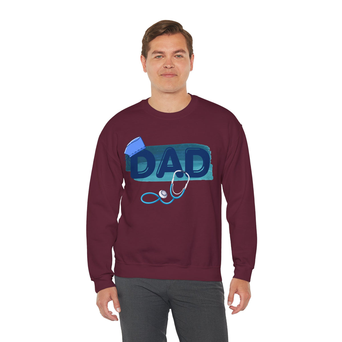 Doctor Dad Crewneck Sweatshirt