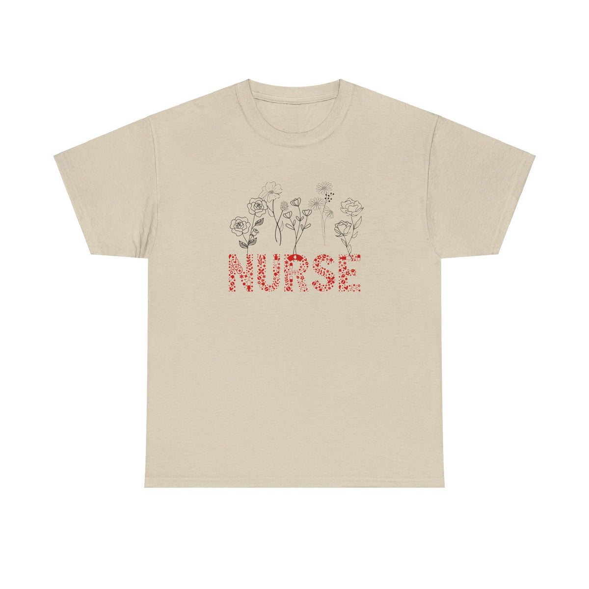 Nurse Flower Tshirt