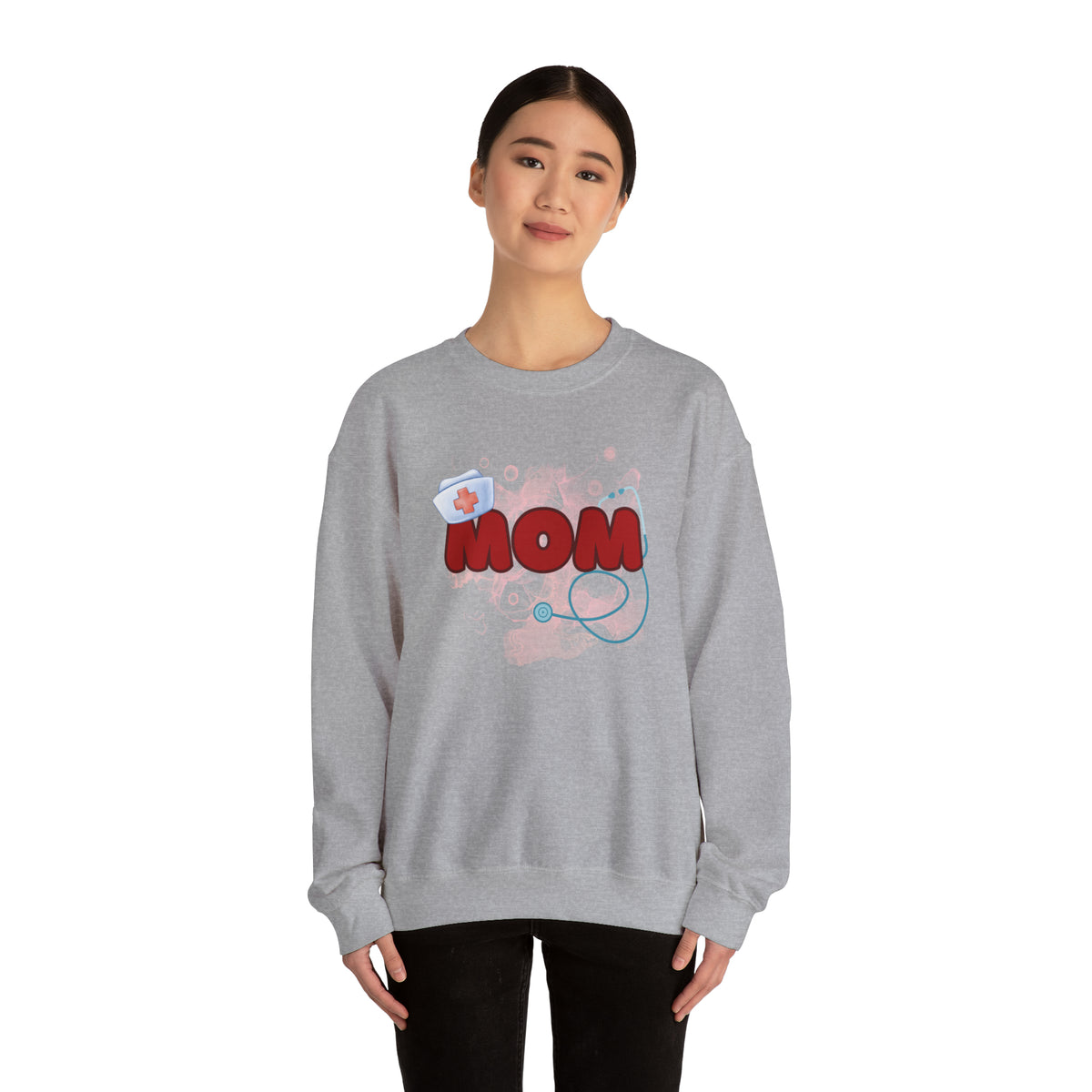 Nurse Mom Crewneck Sweatshirt