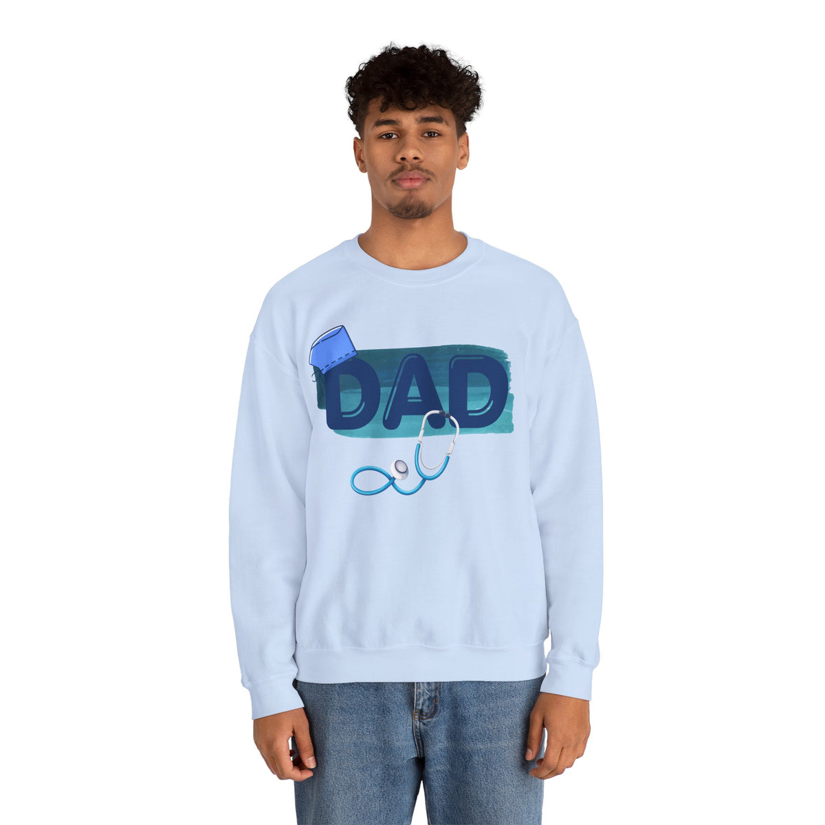 Doctor Dad Crewneck Sweatshirt