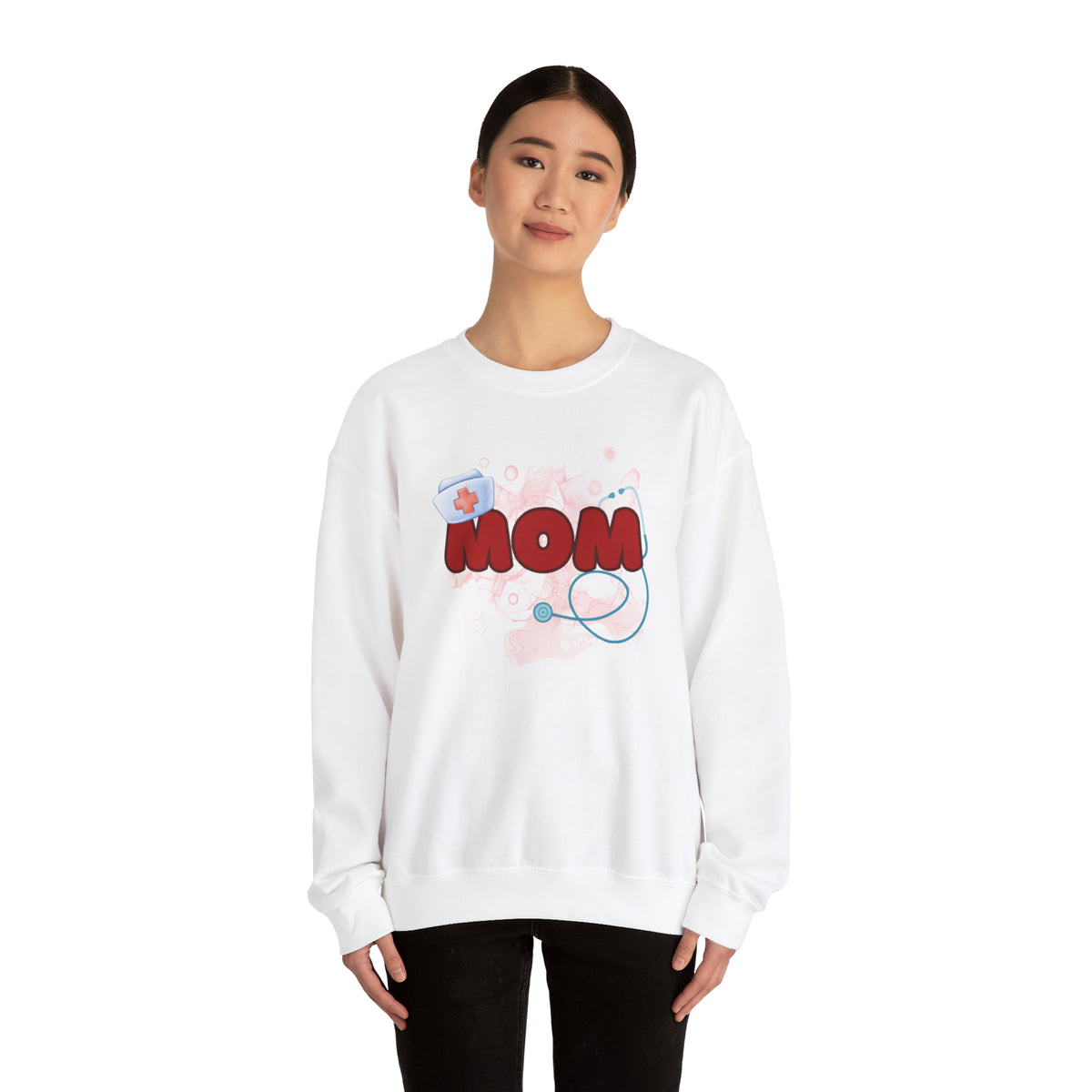 Nurse Mom Crewneck Sweatshirt