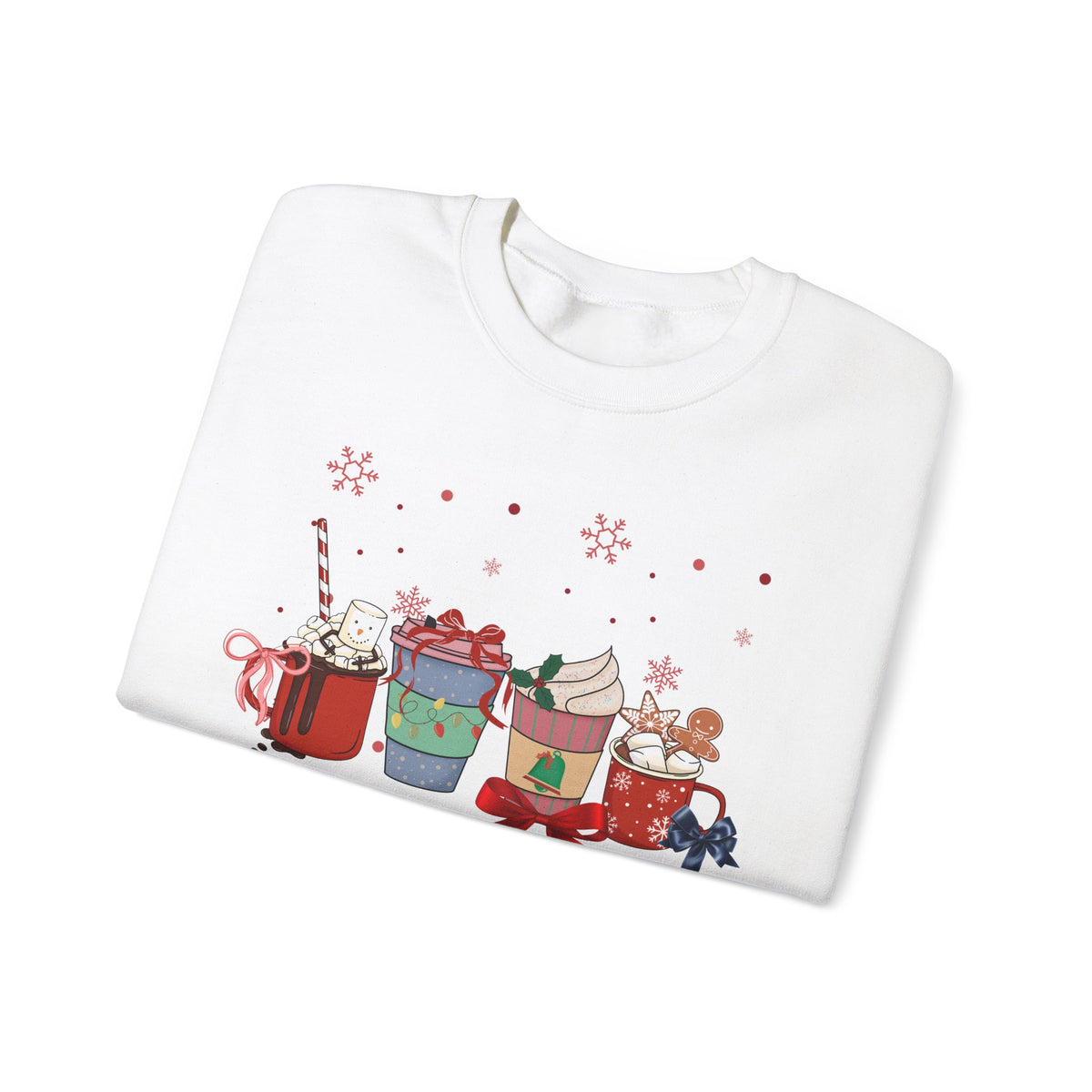 Christmas Drinks Crewneck Sweatshirt