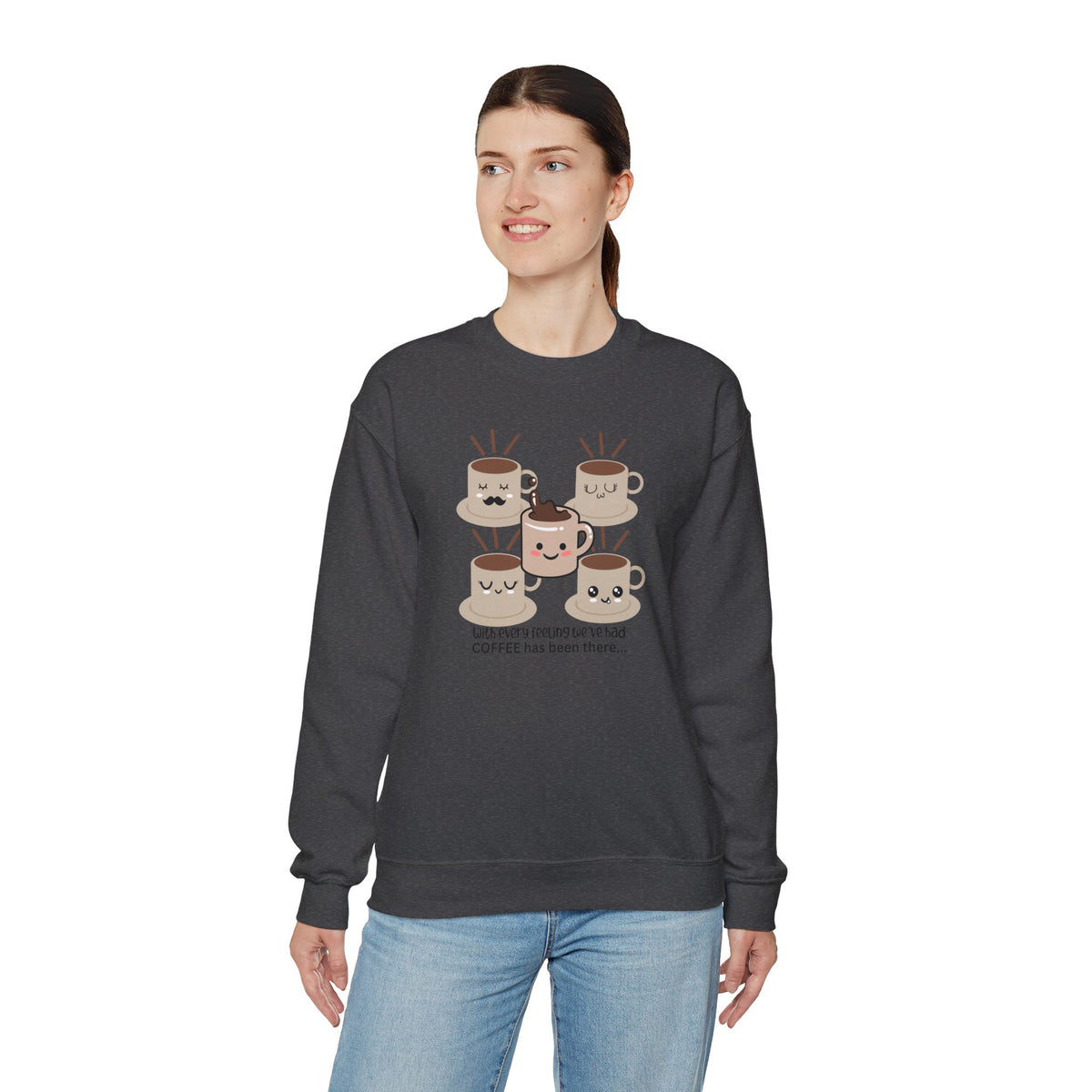 Love, Coffee Crewneck Sweatshirt