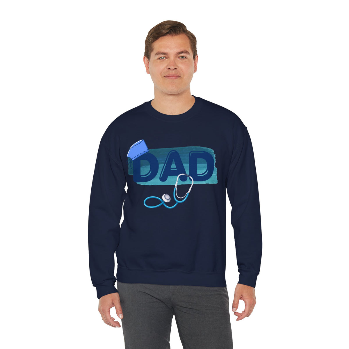 Doctor Dad Crewneck Sweatshirt