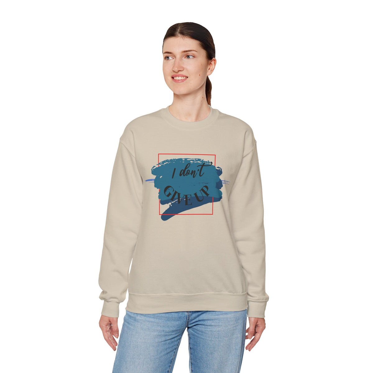 Don't Give Up Crewneck Sweatshirt