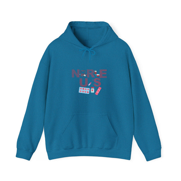 Love, Nurse Hooded Sweatshirt