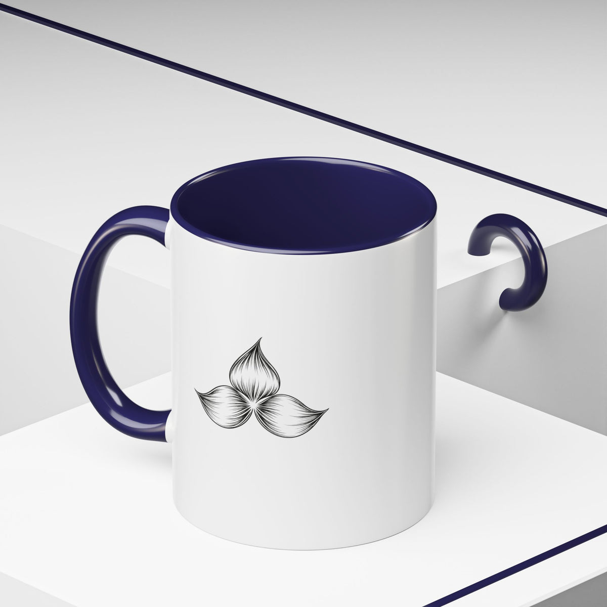 Coffee Mug — "You Also Need You" Floral Self-Care Accent Mug (11/15oz)