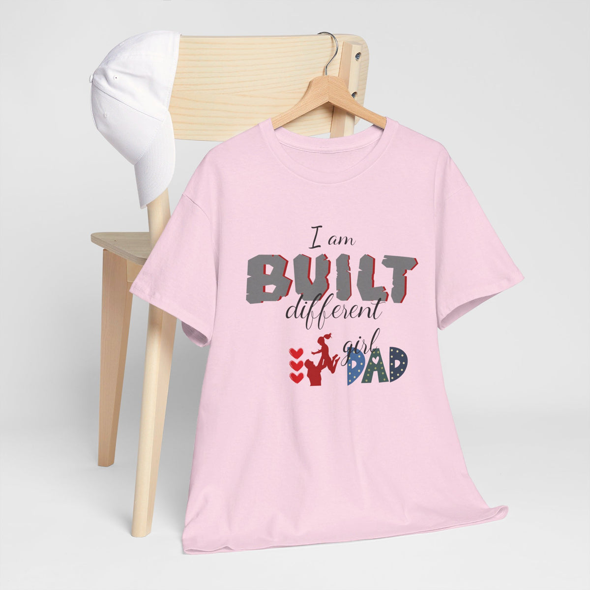 "I Am Built Different" Girl Dad T-shirt