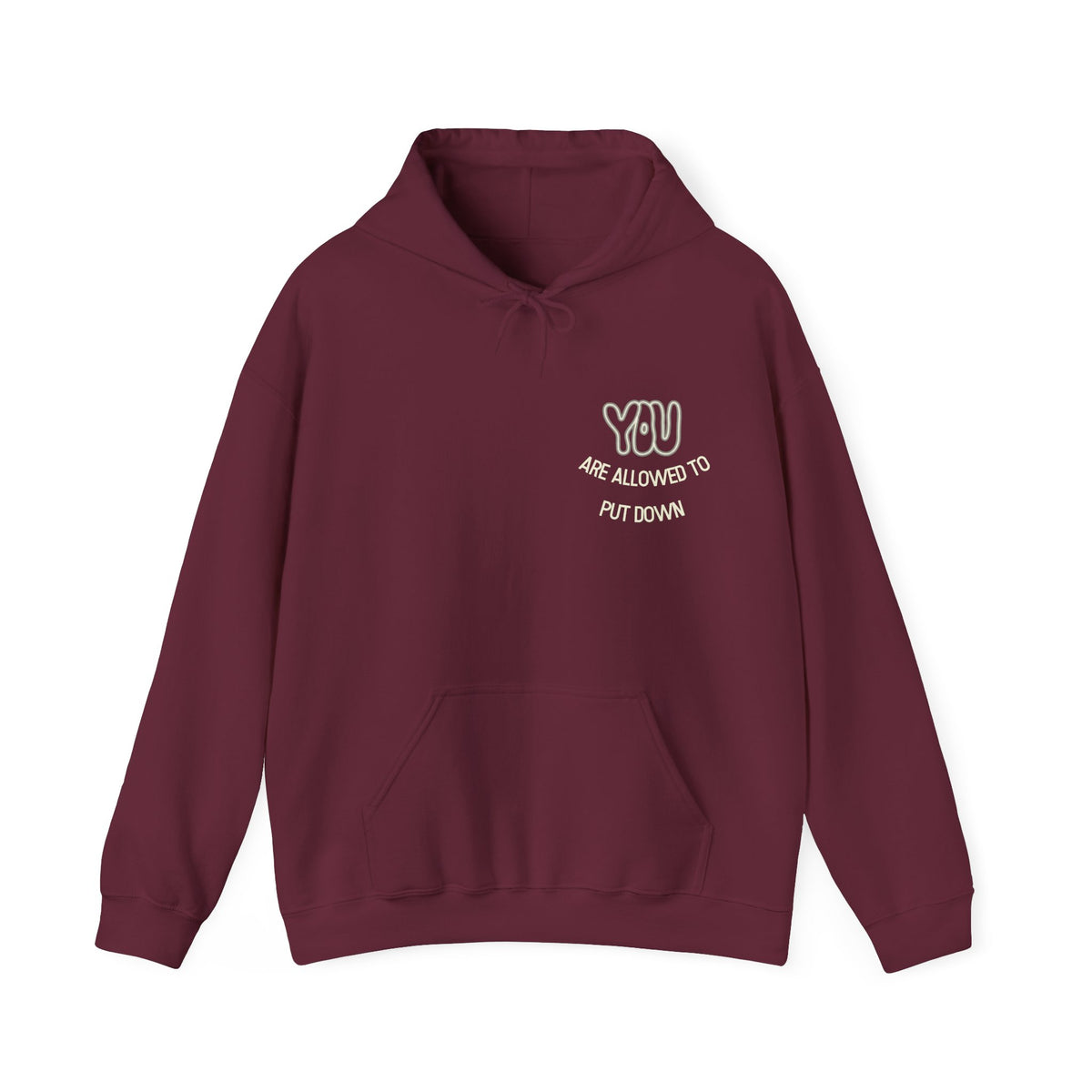 You Are Allowed to Put Down Your Cape Hoodie