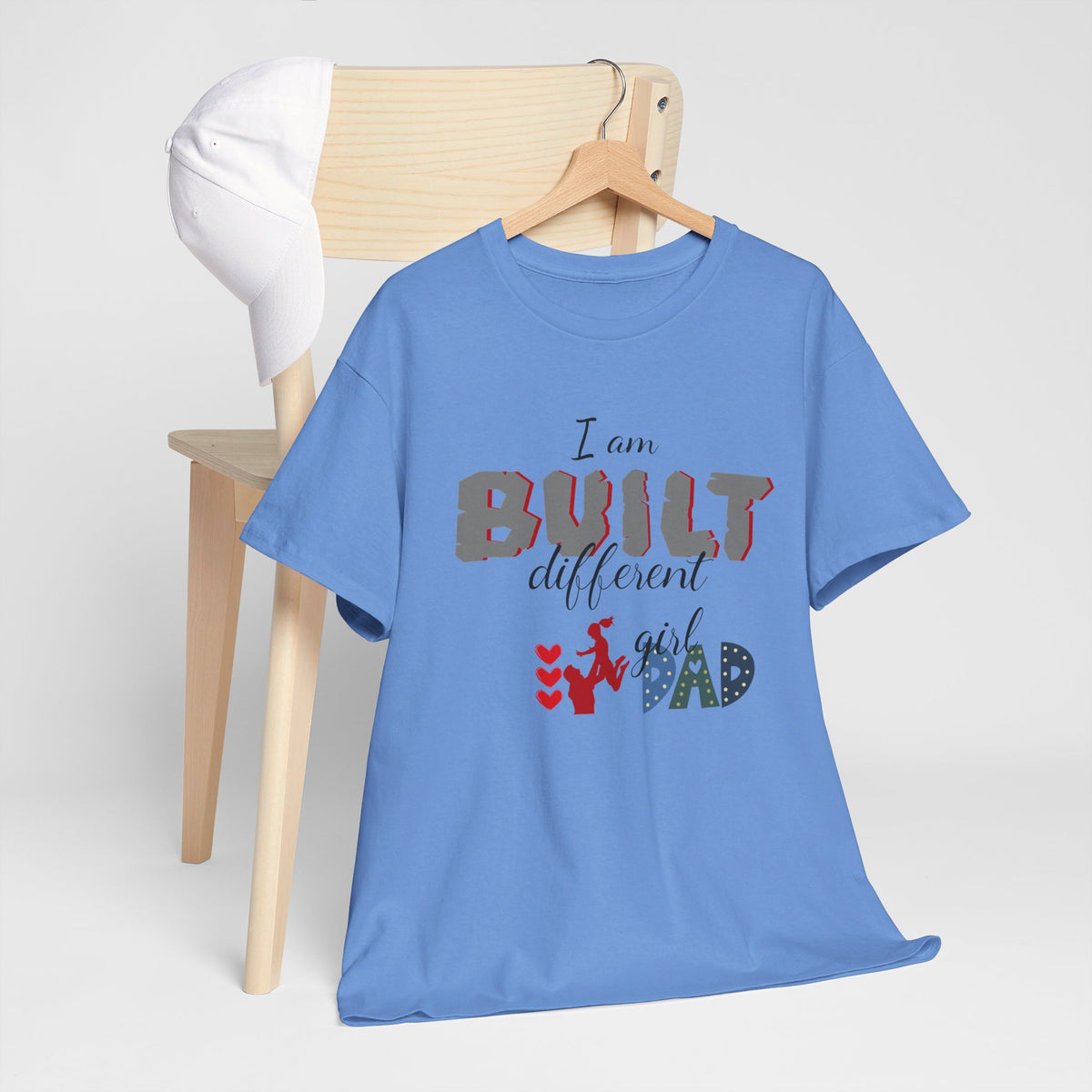 "I Am Built Different" Girl Dad T-shirt