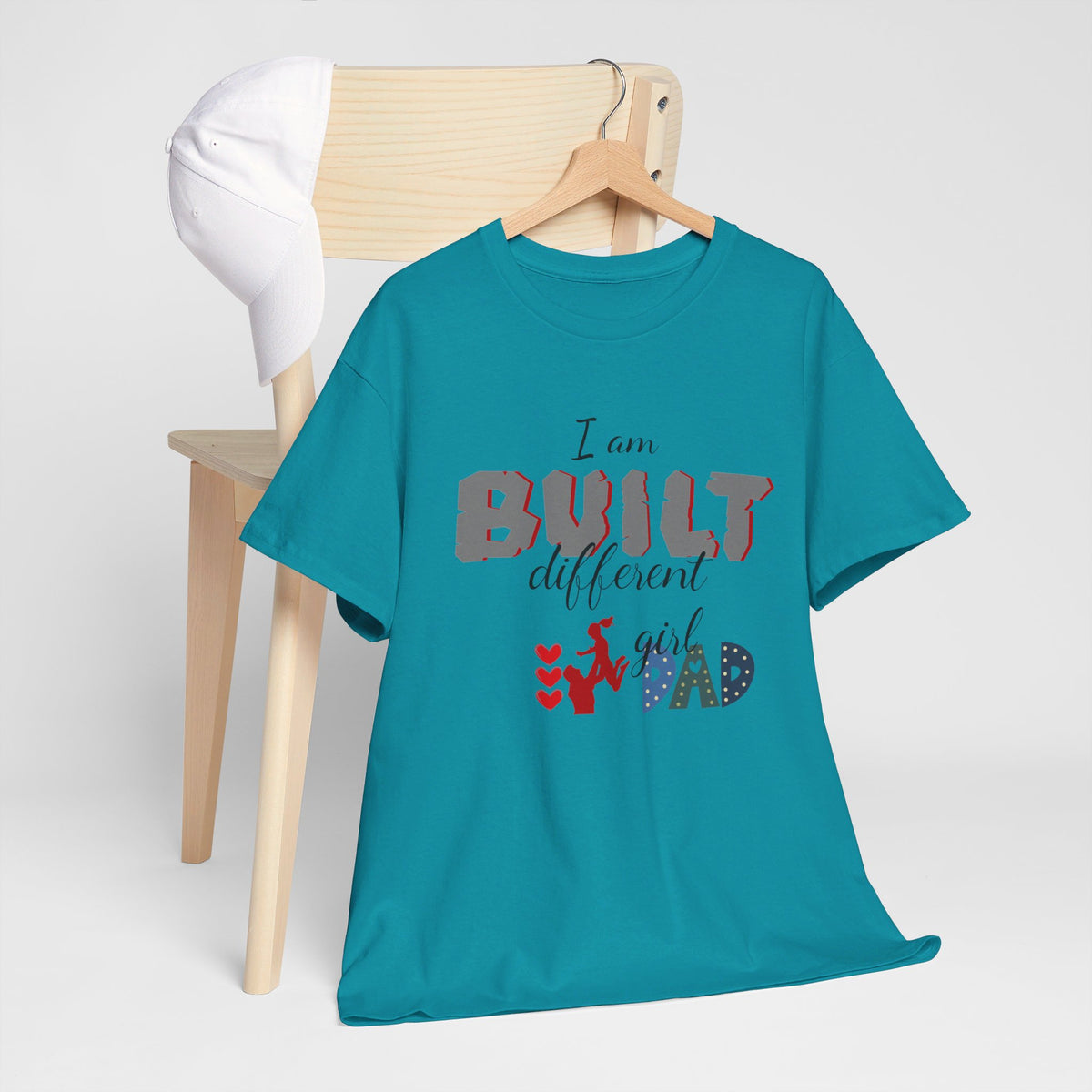 "I Am Built Different" Girl Dad T-shirt